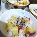 ユーロン's cooksnap of when they made 塩麹でさつまいもご飯.