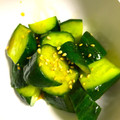 夕飯は６時です's cooksnap of when they made 【簡単・即席】きゅうりのピリ辛中華和え.