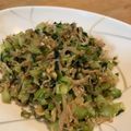 AOARA's cooksnap of when they made 簡単！ダイコンの葉（大根葉）生姜炒め.