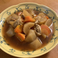 ★りなんち★'s cooksnap of when they made 揚げと人参と大根と里芋をたいたもの.