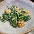 REDS83's cooksnap of when they made スピード副菜☆ちくわとニラの胡麻マヨ炒め.