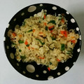 ☆ひなたmama☆'s cooksnap of when they made ママとぼくの簡単ランチ☻しらすちゃーはん.