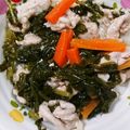 ☆アンシェル☆'s cooksnap of when they made 大根間引き菜のヘルシー中華丼.