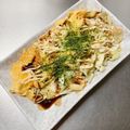 K0A9O0R8U♪'s cooksnap of when they made キャベツとチーズの☆とん平焼き.