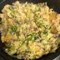 でみくっきんぐ。's cooksnap of when they made 簡単☆挽き肉レタスチャーハン.