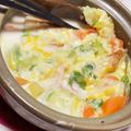 クック6J50HD☆'s cooksnap of when they made 簡単！レタスのコンソメミルクスープ鍋.