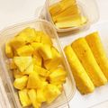 なつき☆ミ's cooksnap of when they made パイナップルの 無駄のない切り方.