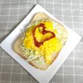 ゆづキッチン's cooksnap of when they made キャベ玉のっけトースト.