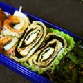 haruku221's cooksnap of when they made 海苔入りぐるぐる卵焼き.