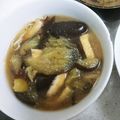 ふみはやおはる's cooksnap of when they made 生姜と茄子素麺の味噌汁.