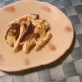 yesmama's cooksnap of when they made 茄子とささみのごま和え.