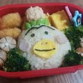 つばきまいこ's cooksnap of when they made はなかっぱ♪簡単キャラ弁.
