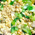 ビルメンズ's cooksnap of when they made 卵・青梗菜のナムル風炒め物♪簡単.
