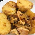 優木星's cooksnap of when they made ポテトチキンビール煮ガリバタ風味 imo.