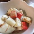 みぽりんちゃん's cooksnap of when they made 長芋とカニカマの梅紫蘇和え.