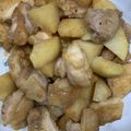 アメリ・プーラン's cooksnap of when they made もも肉とじゃが芋の照り焼き炒め♪.
