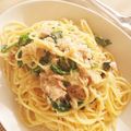 よもニャン's cooksnap of when they made 試合前！ほうれん草とツナの和風パスタ.