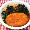 あゆまんま♪'s cooksnap of when they made カップ麺に乾燥ワカメを足して具沢山に♪.