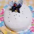 ともち0325's cooksnap of when they made ストロベリー☆チーズムースのドームケーキ.