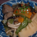 Jock's cooksnap of when they made ふんわり肉団子と春雨の中華風煮込み.