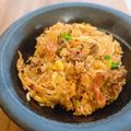ころわんの母さん's cooksnap of when they made キムチ入りビビンバ風炊き込みご飯.