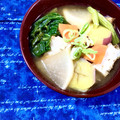 ふたごゆき's cooksnap of when they made 【学校給食】鬼滅の刃☆さつまいものみそ汁.