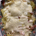 お豆腐母さん's cooksnap of when they made さつまいもとハムのオーブン焼き☆.