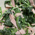 3monsters's cooksnap of when they made ほうれん草とハムのサラダ.