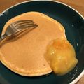 クックJ8K4ZN☆'s cooksnap of when they made 完熟柿大量消費に!!簡単♪柿ホットケーキ.