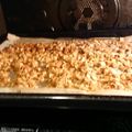どーこおばさん's cooksnap of when they made 混ぜて焼くだけ！低カロリーグラノーラ！.