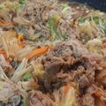 まるちゃんマン's cooksnap of when they made フライパンですき焼き.