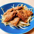 のんべぇヒロ's cooksnap of when they made 簡単★牛レバーの胡麻味噌ソース焼き.