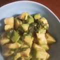 ★smiling★'s cooksnap of when they made アボカドと大葉（青しそ）にんにく醤油漬け.