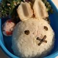 さゆゆゆこ's cooksnap of when they made 簡単にキャラ弁！ミッフィーちゃん♪.
