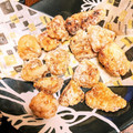 nanaねぇ。's cooksnap of when they made サクっふわ♪「メカジキあらの竜田揚げ」.