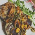 ☻'s cooksnap of when they made 新食感！里芋のハンバーグみたいなおやき.