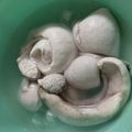じゅりあ！'s cooksnap of when they made 生鮭白子の湯引き～みぞれ添え.