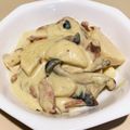 クックQPU4ZJ☆'s cooksnap of when they made ベーコンと長芋のクリーム煮.