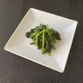 ゆみクローバー's cooksnap of when they made 95℃ ほうれん草のナムル.