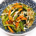 はっぴぃきっちん's cooksnap of when they made 速攻【小松菜とえのきの煮浸し】.