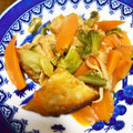 ma2kaboch's cooksnap of when they made キャベツと油揚げの煮物.