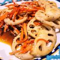 ma―chin's cooksnap of when they made シャキシャキ！れんこんのきんぴら.