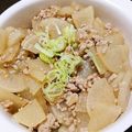☆milch☆'s cooksnap of when they made 大根と豚ひきにくのトロトロそぼろ煮.