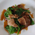 おくとママ's cooksnap of when they made 超簡単☆豚肉とわさび菜のコク旨炒め.