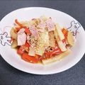めたちゃそ's cooksnap of when they made 大根とピーマンの副菜.