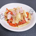 めたちゃそ's cooksnap of when they made 大根とピーマンの副菜.