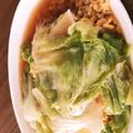 ＊makozou＊'s cooksnap of when they made 牛肉とレタスのあんかけチャーハン.