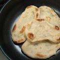 RRK I's cooksnap of when they made ナンを本物らしく香ばしく.