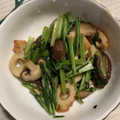ベーグリアン's cooksnap of when they made かぶの葉とちくわと椎茸の炒め煮びたし.