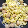 ✾ローズマリー✾'s cooksnap of when they made ベビーホタテとキャベツの塩麹炒め♬.